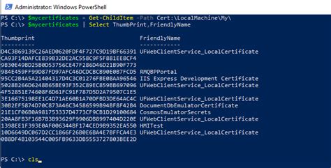 windows 10 show smart card certificates powershell|get certificates in powershell.